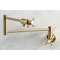 Kingston Brass KS4107BX Wall Mount Pot Filler, Brushed Brass KS4107BX - alternate 3